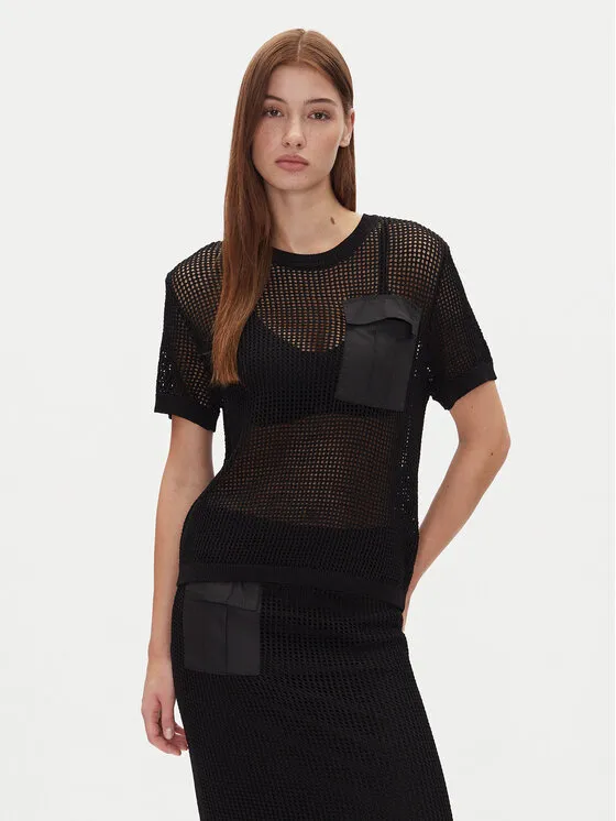 Pullover · Schwarz · Regular Fit