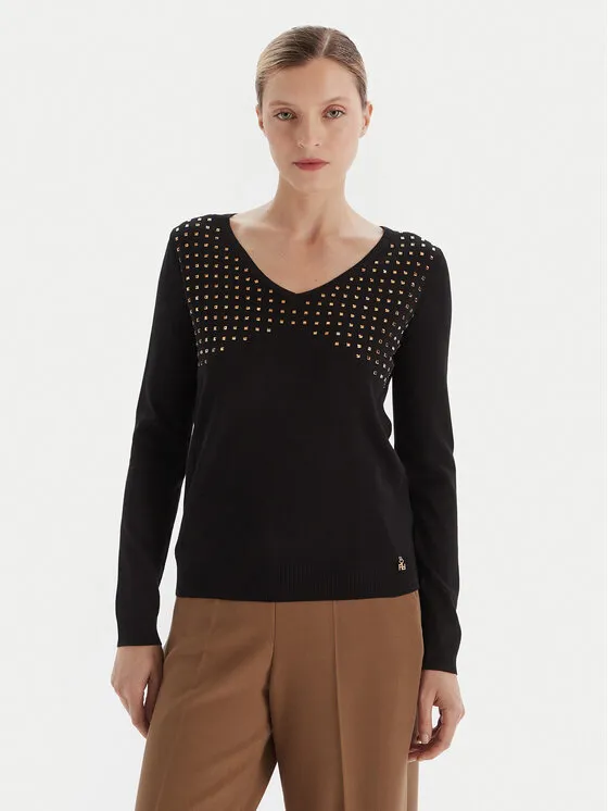 Pullover · Schwarz · Regular Fit