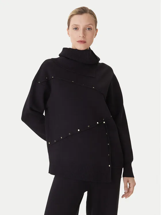 Pullover · Schwarz · Regular Fit