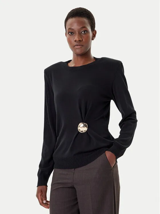 Pullover · Schwarz · Regular Fit