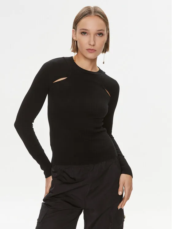 Pullover · Schwarz · Regular Fit