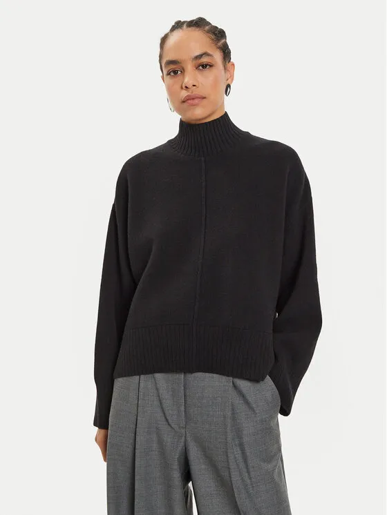 Pullover · Schwarz · Relaxed Fit