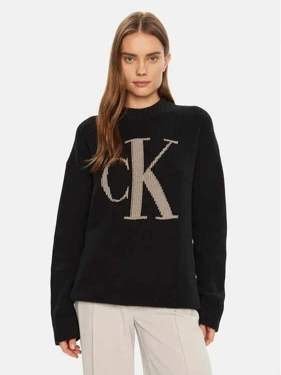 Pullover · Schwarz · Relaxed Fit