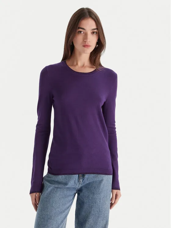 Pullover · Violett · Regular Fit