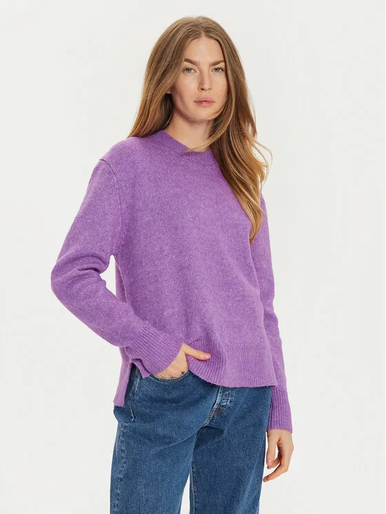 Pullover · Violett · Regular Fit