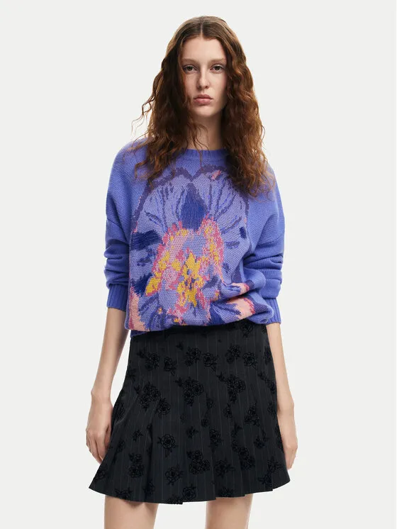 Pullover · Violett · Regular Fit