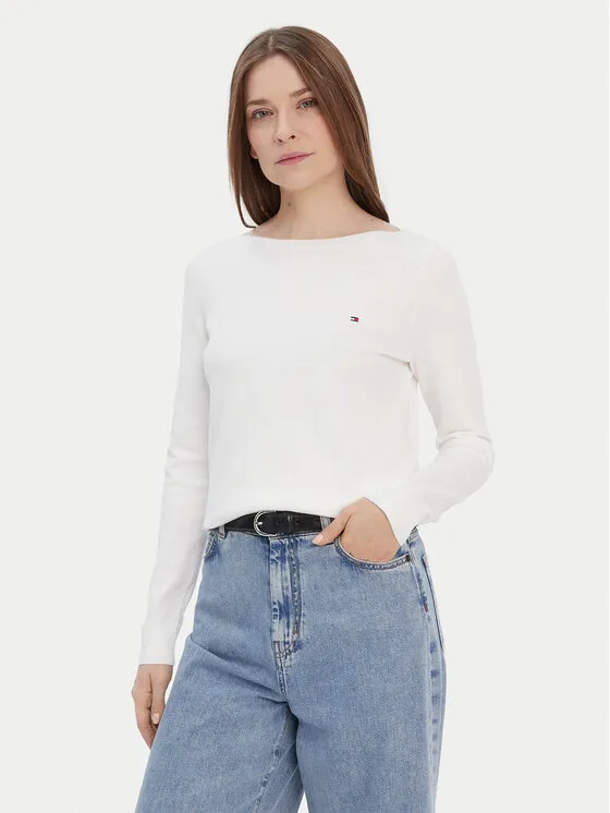 Pullover · Weiß · Regular Fit