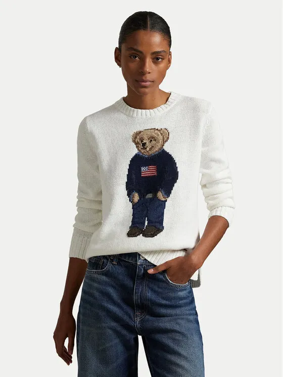 Pullover · Weiß · Relaxed Fit