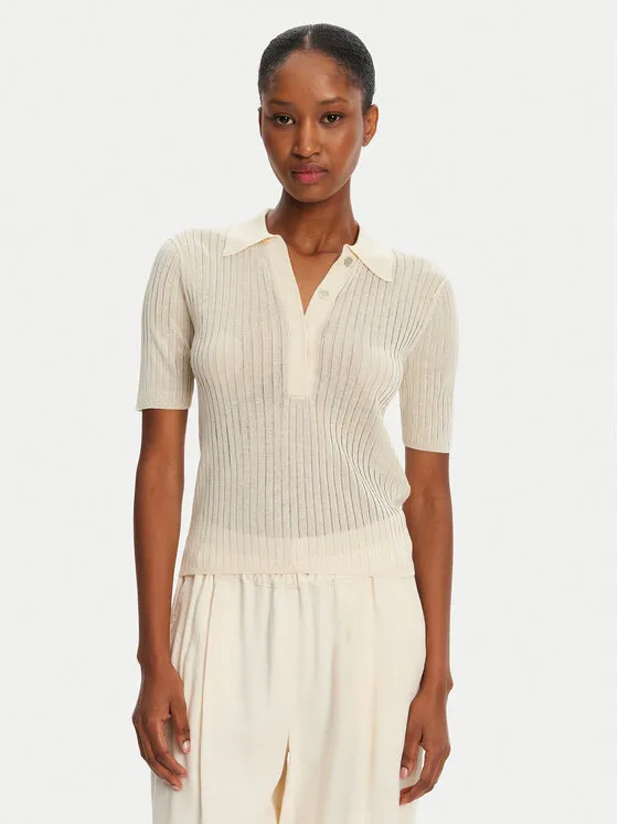 Pullover · Weiß · Slim Fit