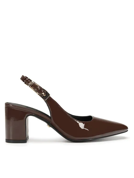 Pumps · Braun · 7 cm