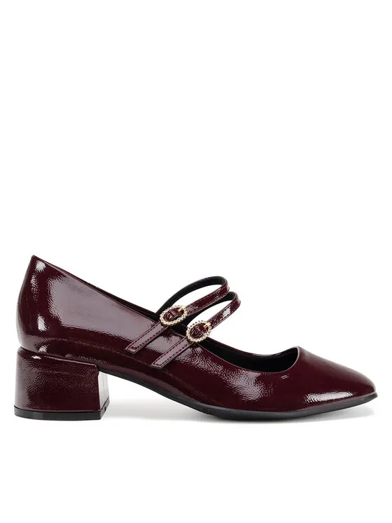 Pumps · Dunkelrot · 4.5 cm