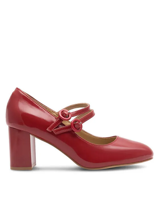 Pumps · Rot · 7 cm