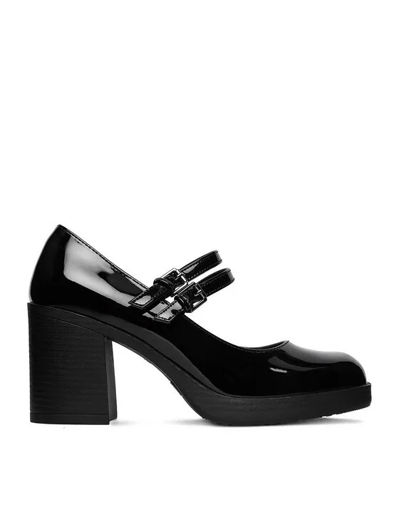 Pumps · Schwarz · 8 cm