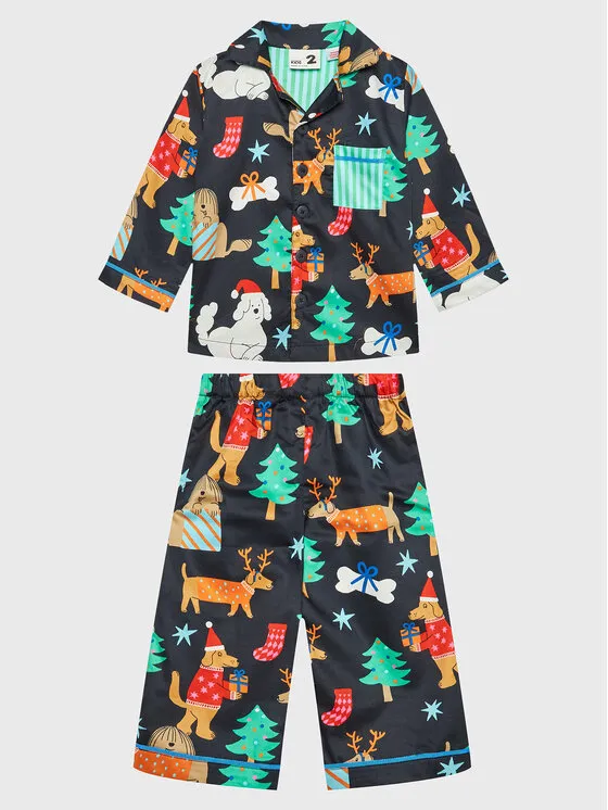 Pyjama · Dunkelblau