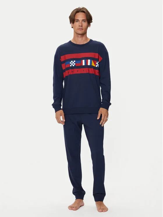 Pyjama · Dunkelblau