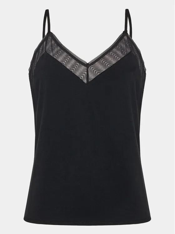 Pyjama-T-Shirt · Schwarz