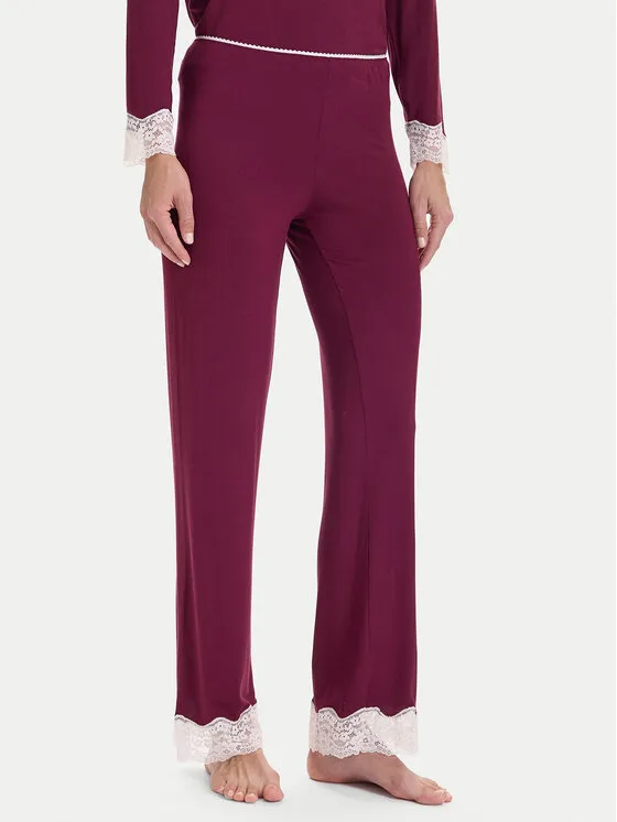 Pyjamahose · Dunkelrot