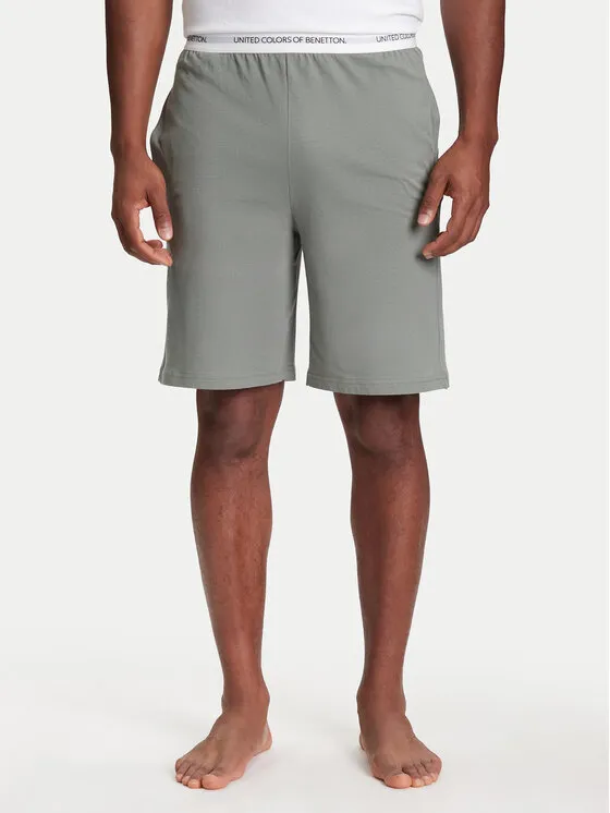 Pyjamashorts · Grau