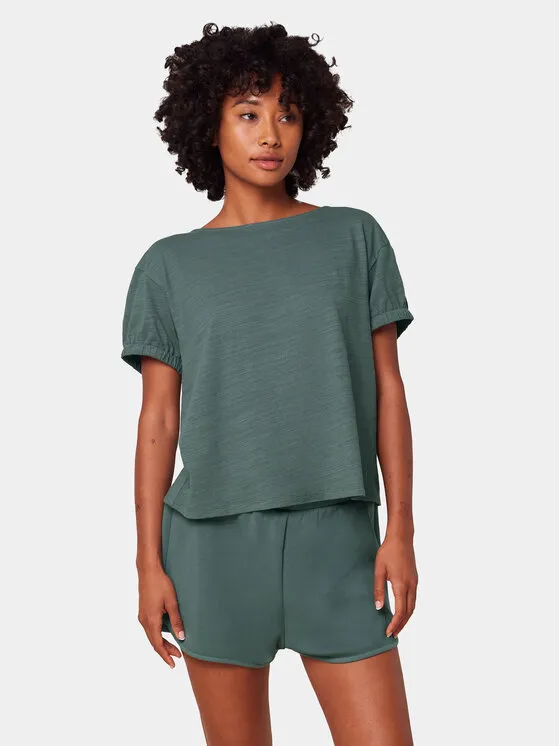 Pyjamashorts · Grün