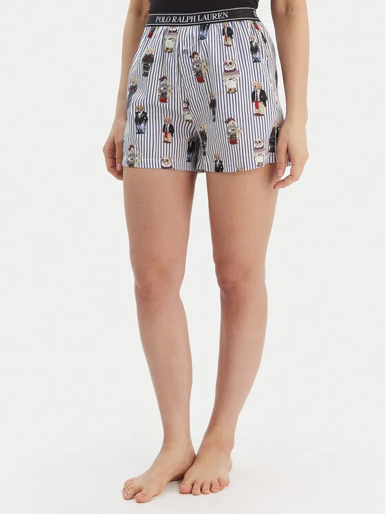 Pyjamashorts · Himmelblau