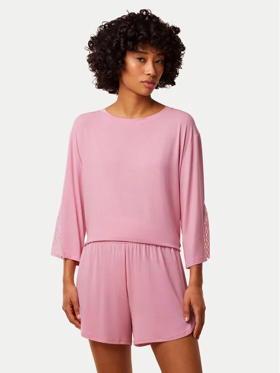 Pyjamashorts · Rosa