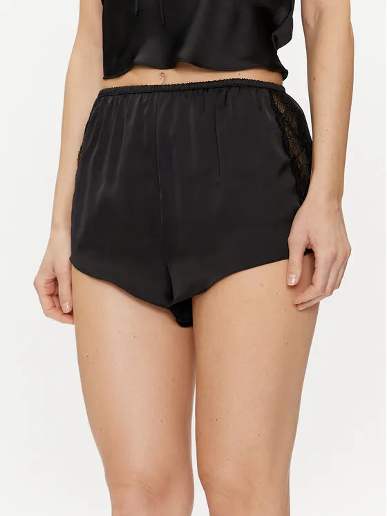 Pyjamashorts · Schwarz