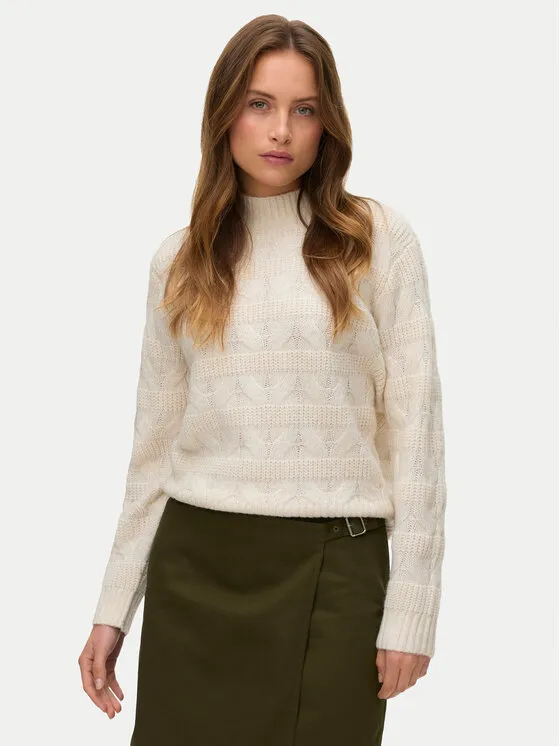 Rollkragenpullover · Beige · Regular Fit