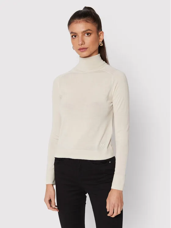 Rollkragenpullover · Beige · Regular Fit