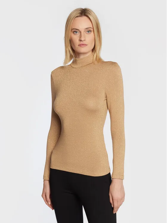 Rollkragenpullover · Beige · Regular Fit