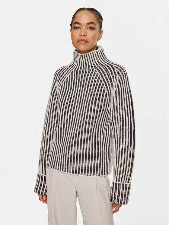 Rollkragenpullover · Blau · Regular Fit