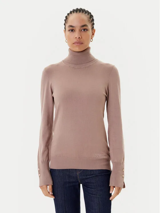 Rollkragenpullover · Braun · Regular Fit