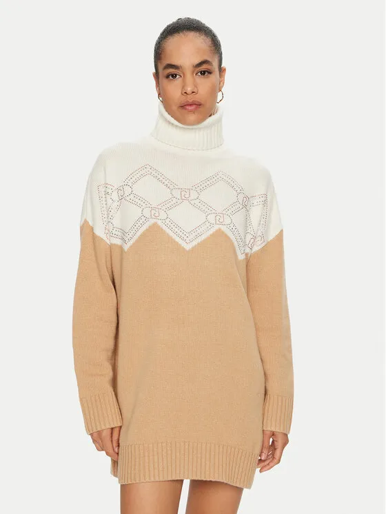 Rollkragenpullover · Braun · Regular Fit