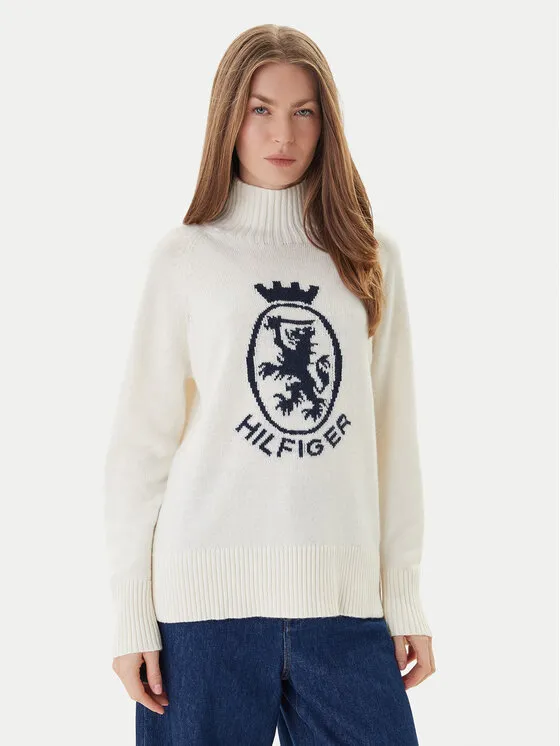 Rollkragenpullover · Écru · Regular Fit