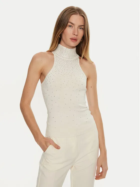 Rollkragenpullover · Écru · Regular Fit