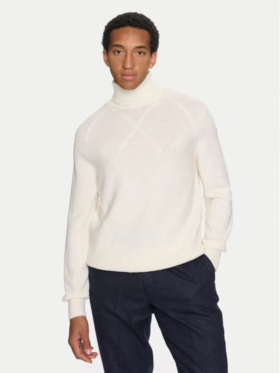 Rollkragenpullover · Écru