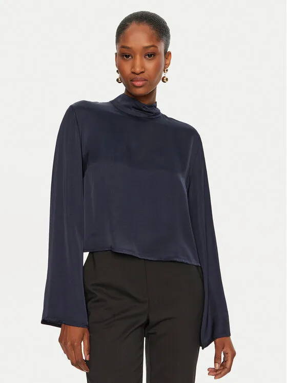 Rollkragenpullover · Dunkelblau · Regular Fit