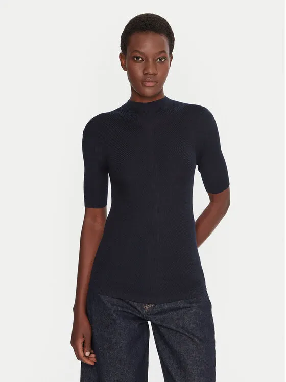 Rollkragenpullover · Dunkelblau · Regular Fit