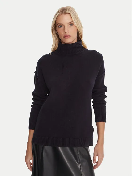 Rollkragenpullover · Dunkelblau · Regular Fit