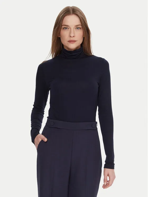 Rollkragenpullover · Dunkelblau