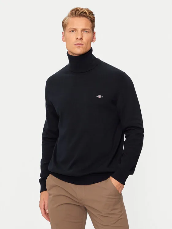 Rollkragenpullover · Dunkelblau