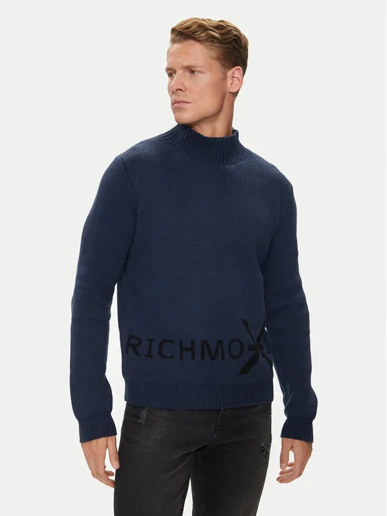 Rollkragenpullover · Dunkelblau