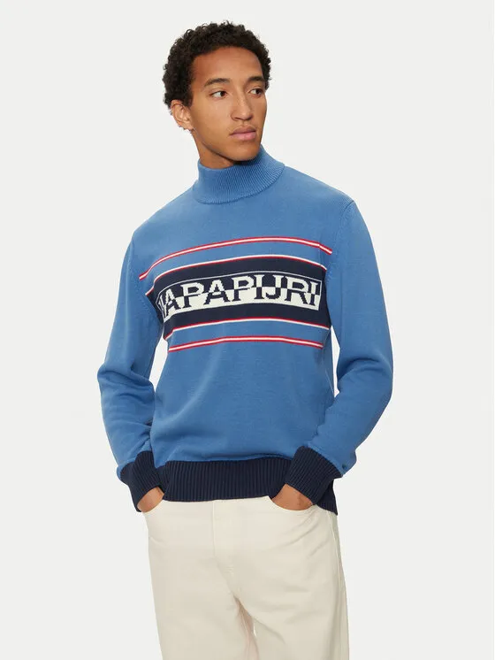 Rollkragenpullover · Dunkelblau