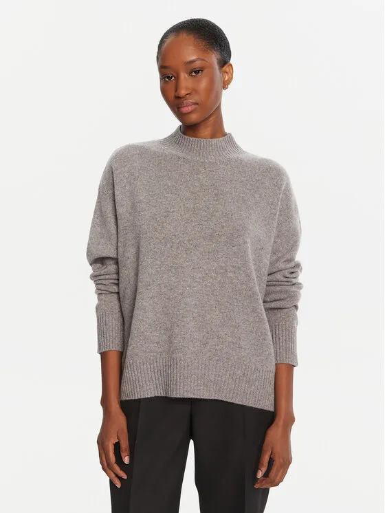 Rollkragenpullover · Grau · Regular Fit