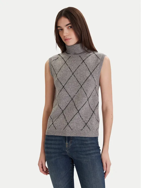 Rollkragenpullover · Grau · Regular Fit