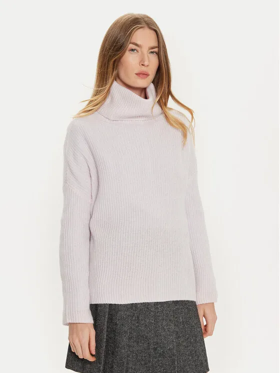 Rollkragenpullover · Rosa · Regular Fit