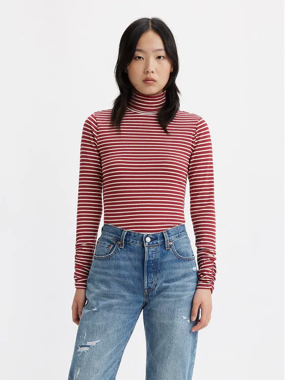 Rollkragenpullover · Rosa