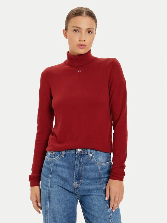 Rollkragenpullover · Rot · Regular Fit