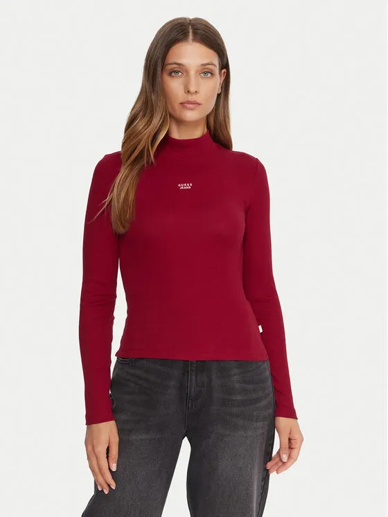 Rollkragenpullover · Rot · Slim Fit