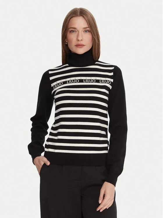 Rollkragenpullover · Schwarz · Regular Fit