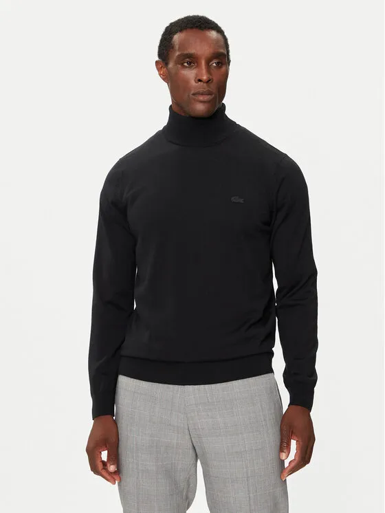 Rollkragenpullover · Schwarz